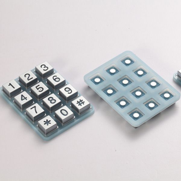 Silicone buttons